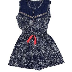 Japna Kids Lace Embroidered Romper Size 7